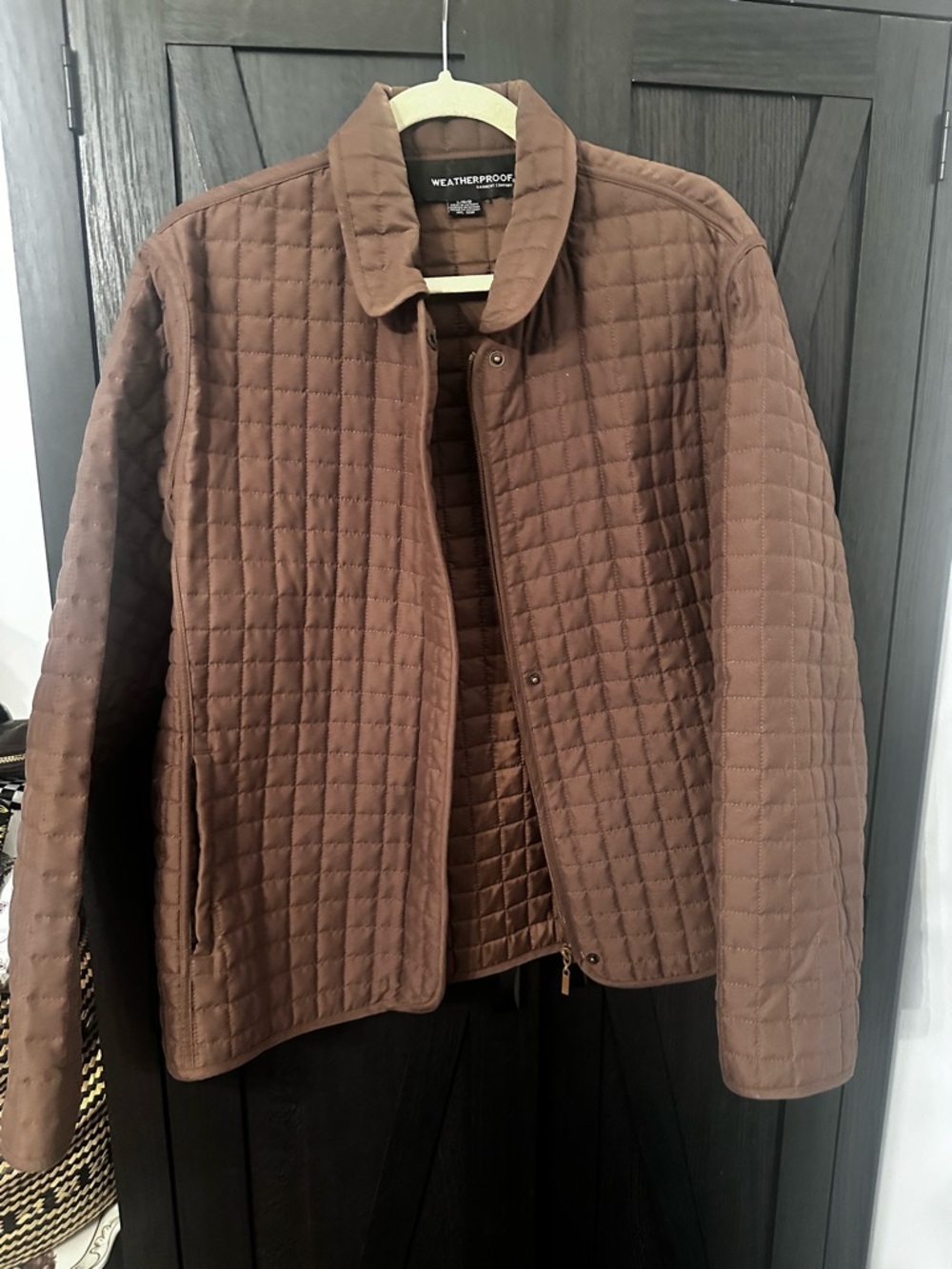 Weatherproof Bubble Coat Brown/Caramel
